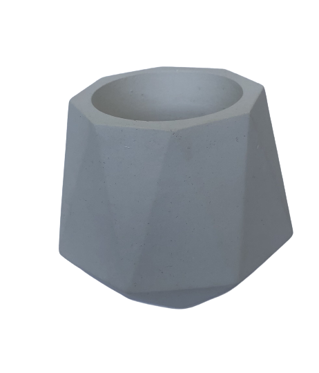 Geom. Silikonowa forma kubka z gipsu, cementu, parafiny.