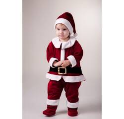 Kostium karnawałowy Mały Swięty Mikołaj
