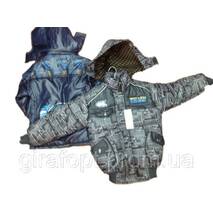 Куртка-аляска na futrze "Orzeł" dla chłopaczka na 3,4 roku