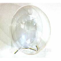 Przejrzysty balonik dla napełnenia błyskotkami 30 cm