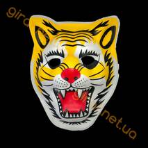Noworoczna maska tygrysa (Żółta)