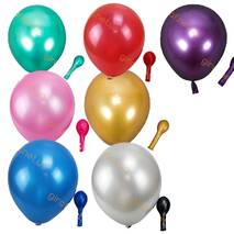 Lateksy balony (chrom), 50 szt. na   (5″, 1.1 grama) sztuki