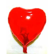 Шар w formie serca duże "Czerwienne", 32″ (SL - 002)