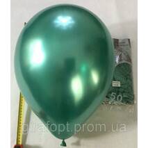 Balon chrom jest zielony 12″ Super Metallic