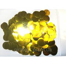 Napełnianie "Złote confetti" 10 mm