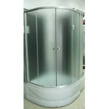 Prysznicowa kabina pełnościenna BADICO SAN 9921 Fabric 90х90х200 z podstawką i syfonem