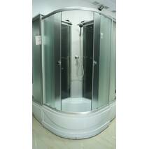 Prysznicowa kabina pełnościenna BADICO SAN 9921 Fabric 90х90х200 z podstawką i syfonem