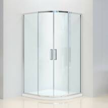 Prysznicowa półokrągła kabina Dusel™ A-511 100х100х190, przejrzysta
