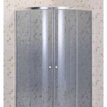 Prysznicowy kąt półokrągły Sansa S - 90/45 Mozaik 90x90x200