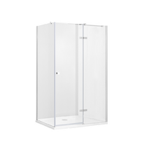 Prysznicowa prostokątna kabina Pixa 100x80x195 jest przejrzysta ТМ Besco