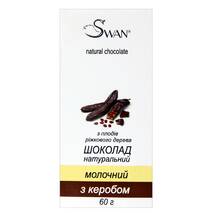 Naturalna czekolada "z Кэробом"  60 g (mleczny)