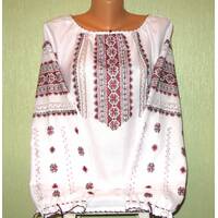 Koszula haftowana damska w stylu ukraińskim
