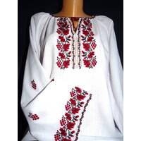 Tradycyjna żeńska bluzka haftowana