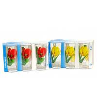 Zestaw szklanek 6 szt. * 200 ml "Valse des fleurs" Tulipan (05с1256)