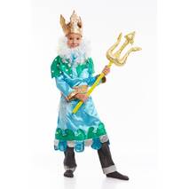 Karnawałowy kostium Neptun królewski