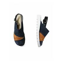 Stylowe damskie sandały z nubuku w dwóch kolorach