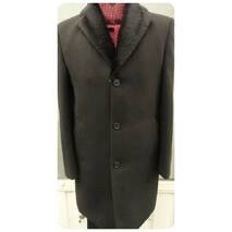 Palto męskie zimowe West - Fashion model UM 07 czarne