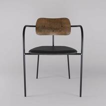 Krzesło metalowe Kankun