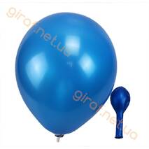 Lateksy balony (chrom), niebieski (5″, 1.1 grama)