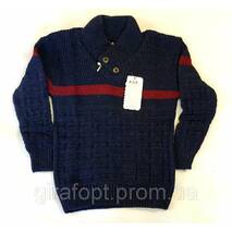 Sweter na chłopaczka 5010 niebieskiego koloru