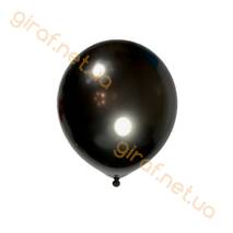 Lateksy balony (chrom), czarny (10″, 1.8 grama)
