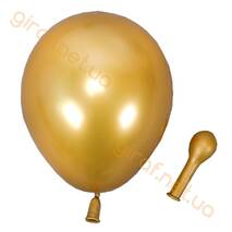 Lateksy balony (chrom), złoto (5″, 1.1 grama)