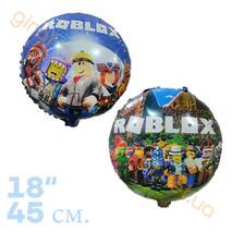Balon фольгированный jest okrągły 18″, Roblox (Dwustronny).