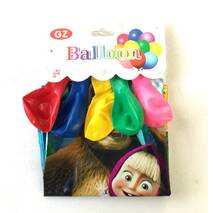 Zestaw balonów "Masza i Niedźwiedż"