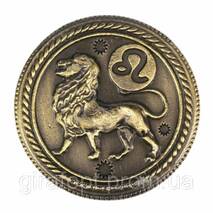 Moneta prezent znak zodiaku "Lew"