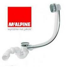 Syfon automat dla kąpieli i głębokich prysznicowych podstawek ТМ McAlpine HC31М-S1 Anglia śliw / przelawszy