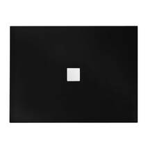 Prysznicowa prostokątna podstawka NOX 120х80х3.5 czarny ultraslim BESCO PMD PIRAMIDA