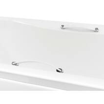 Rączka Flex jest biała z chromem dla kąpieli BESCO PMD PIRAMIDA 1 шт