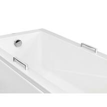 Rączka OXA jest biała z chromem dla kąpieli BESCO PMD PIRAMIDA 1 шт