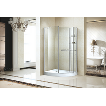 Prysznicowa kabina asymetryczna Italian Style Paradiso P2063S LB 120x90x185 lewostronna