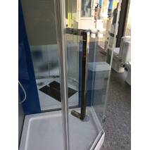 Prysznicowa pięciokątna kabina Dusel™ A-715 100х100х190, przejrzysta