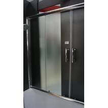 Prysznicowe drzwi 110-185 - F2 SANTEH rozsuwane matowe