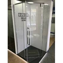 Prysznicowa pięciokątna kabina Dusel™ DL - 197h chrome 90х90х190, przejrzysta