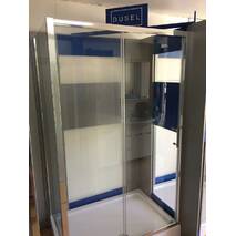 Prysznicowa prostokątna kabina Dusel™ A-515 120х80х190, matowa