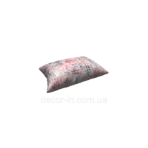 Dekoracyjna tkanka różowe i błękitne paski na białym tle Hiszpania 87880v7