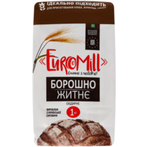 ”EuroMill” 1 kg  MĄKA ŻYTNIA