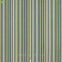 Uliczna tkanka w zielone i sałatowe paski na białym tle Hiszpania 83413v4