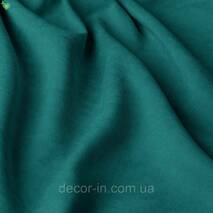 Jednotonowa dekoracyjna tkanka welur głęboki turkus Turcja 84368v22