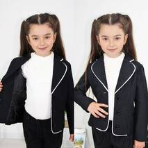 Marynarka szkolna dla stylowych dziewczynek
