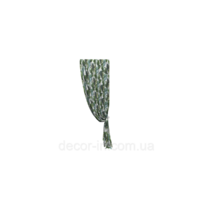 Dekoracyjna tkanka liście są duże oliwnego koloru akwarela Hiszpania 280см 88094v4