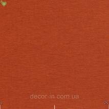 Jednotonowa dekoracyjna tkanka marchwiowego koloru teflon TDRK - 81006