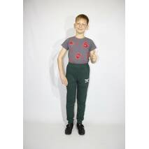 Sportowe trykotażowe  spodnie  dla chłopaczka 122-128-134-140 wzrost