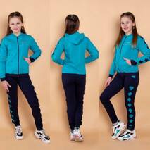 Nastolatkowy sportowy kostium  dla dziewczynki 140-146-152-158-164 wzrost