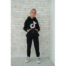 Sportowy  ciepły  nastolatkowy  kostium na dziewczynkę, 122-128-134-140 wzrost, Ukraina