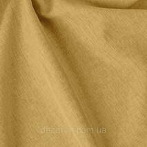 Dekoracyjna jednotonowa tkanka rogoża złotego koloru 300см 84451v8