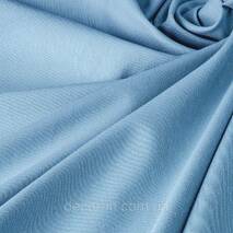 Jednotonowa dekoracyjna tkanka niebieskiego koloru z teflonem TDRM - 81138